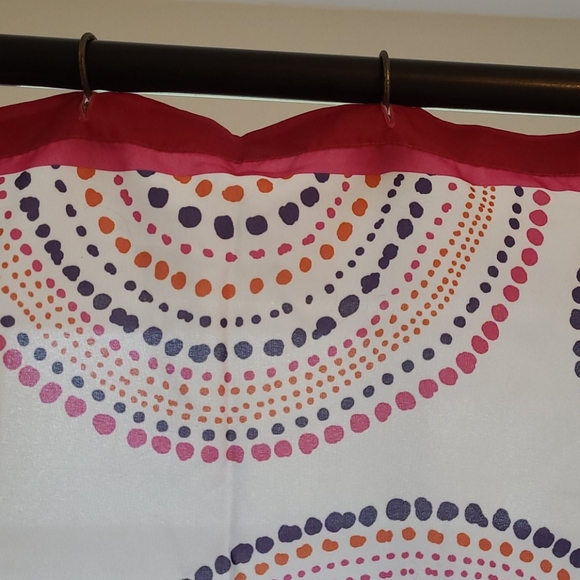 SUMMER BO HO MULTI SHOWER CURTAIN. FABRIC - Picture 5 of 12